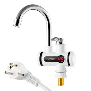 Torneira com Aquecedor de Água Elétrico + display de temperatura - ATWFS 220V - Imagem 5