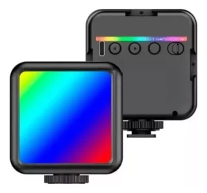 Luz De Vídeo Rgb Iluminador Mini Led Pra Câmera Panel Led - Imagem 4