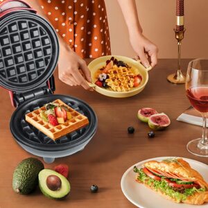 Mini máquina  Waffles - Bivolt - Imagem 4