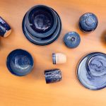 Conjunto de Louça Artesanal em Cerâmica Esmaltada